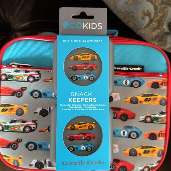 NWT Crocodile Creek Lunchbox and Snack Keeper Set - Picture 5 of 6